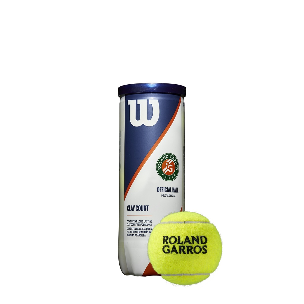 Pelotas de Tenis Wilson Roland Garros Official x3