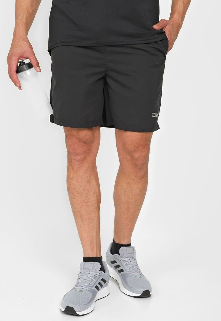[WT19206] Short Microfibra Wilson Negro 5511  (L)