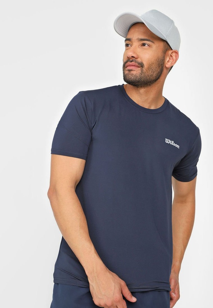 Camiseta Wilson Ultra Light Azul Marino 59034  Cuello Redondo