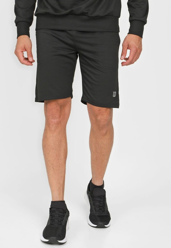 [WT79521] Pantaloneta Wilson French Terry  79514 Negro (L)