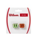 Antivibradores para Raqueta de Tenis Wilson Profeel (Verde/Naranja)