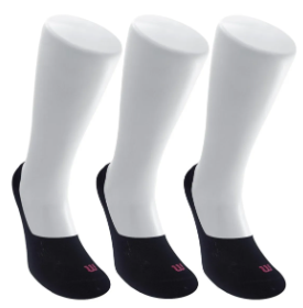 Calcetín Corto de Fibras Sintéticas Wilson Liner Dama P3 Nyl Fit Alto Unitalla
