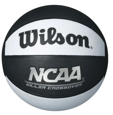 [WTB9165XBOF] Balón de Basket Wilson NCAA Killer Cross NO.7 (NEGRO/BLANCO)