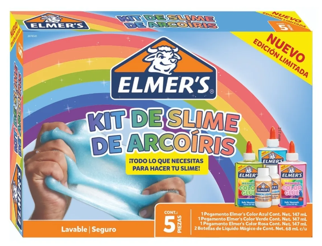 Kit Slime Elmer's Arcoiris
