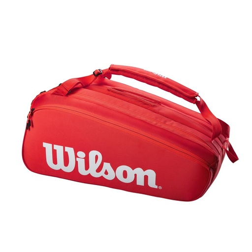 [WR8010301001] Maleta Wilson Super Tour 15 Pk Rojo