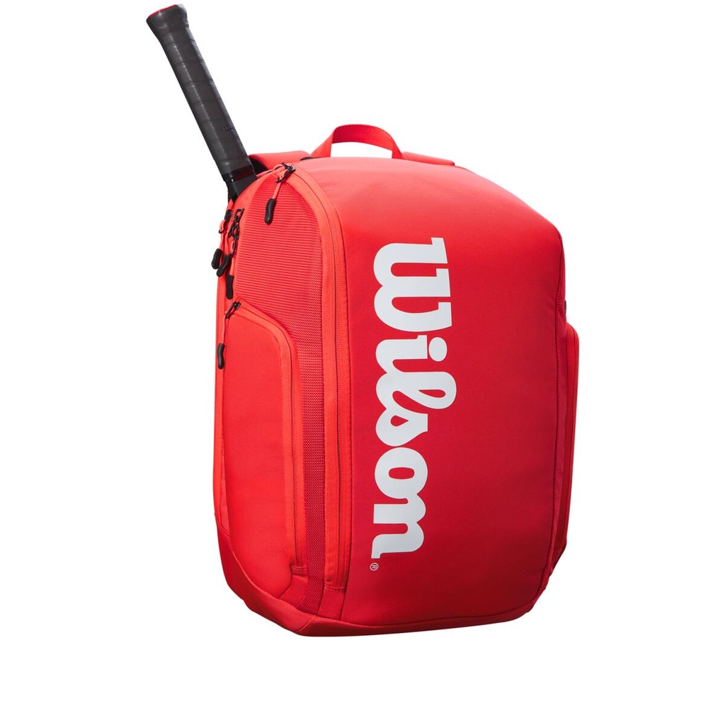 [WR8010901001] Maleta Backpack Wilson Super Tour Rojo