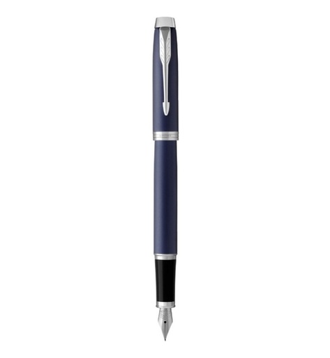 [1931654] Boligrafo Estilografo IM Azul - Acabado Cromo