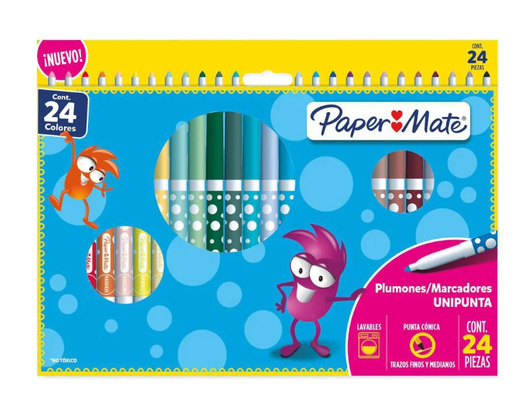 [2136338] Plumón Papermate Mediano Cx24