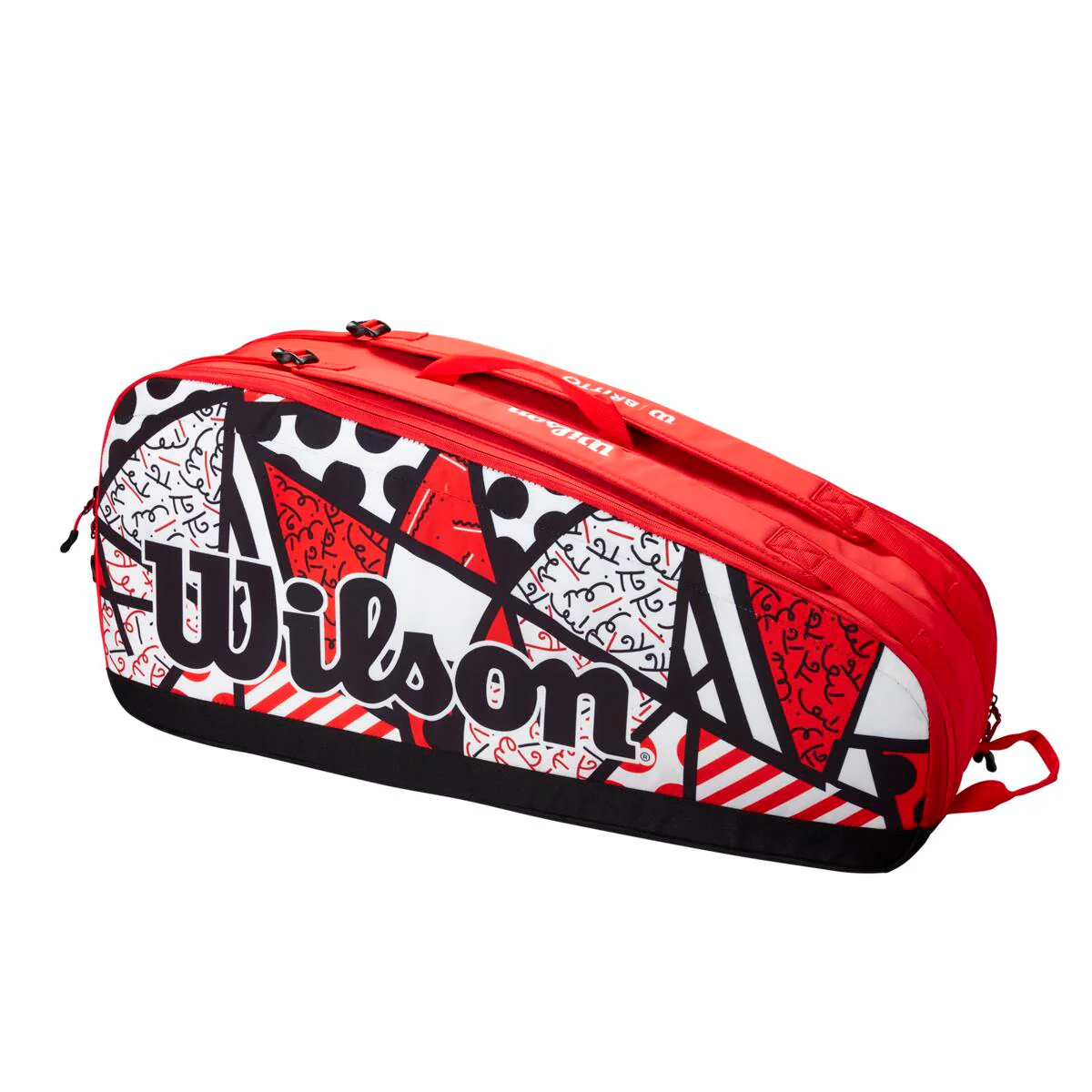 [WR8014501001] Maleta Wilson Tour Romero Britto 6Pk