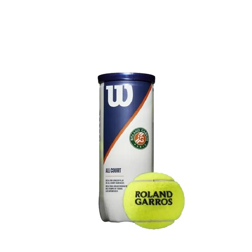 [WR8204601001] Pelotas de Tenis Wilson Roland Garros x3