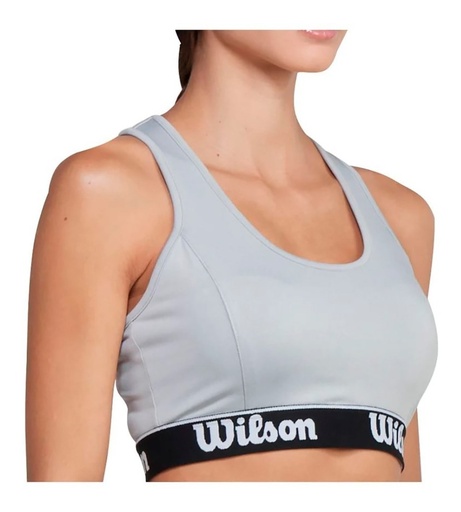 Top Elástico Deportivo Wilson 06006 Gris