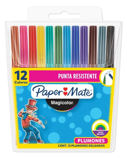 [G10206] Plumón Papermate Grueso Cx12