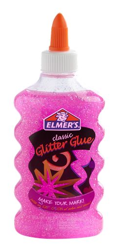 [2048794] Pega Elmer's Glitter Pink 18PK/100 6oz