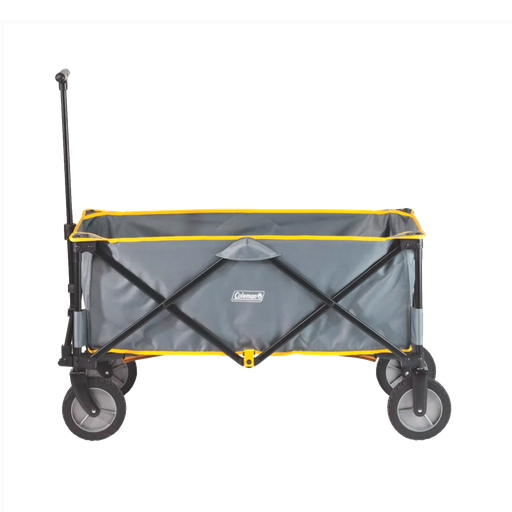 [2000023362] Carro transportador para campamento Coleman cuatro ruedas Gris/Amarillo