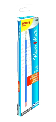 [2073529] Lápiz Paper Mate Hexagonal Azul Cx12