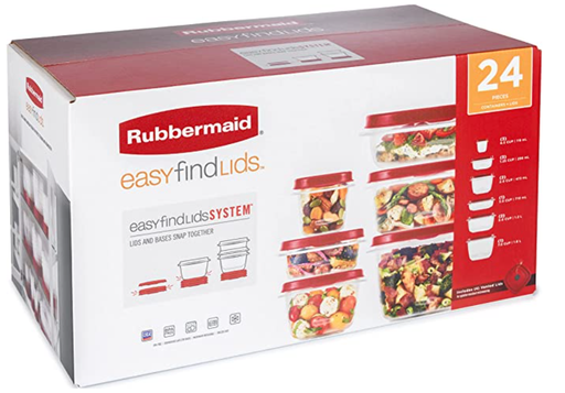 [2093273] Set de Envases 40 Piezas Easy Find Rubbermaid