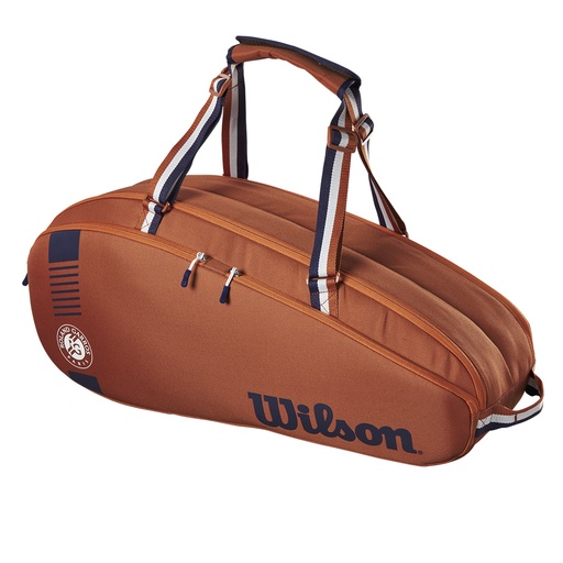 [WR8026201001] Bolso Raquetero Wilson Roland Garros Team 6PK 