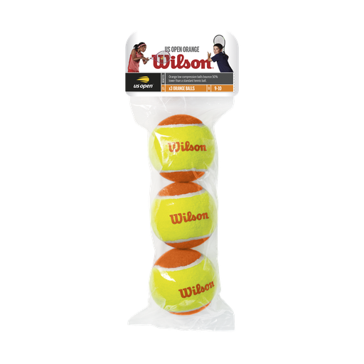 [WRT1373] Pelotas de Tenis Wilson Transición punto Naranja x3 Pack
