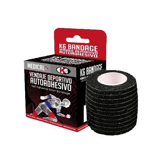 Vendaje Deportivo Autoadhesivo K6 7.5cm x 4.5m