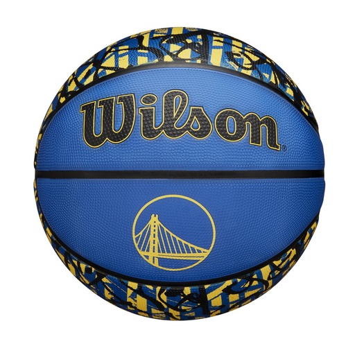 [WZ4024510XB7] Balón de Basket Wilson NBA Graffiti GS Warriors NO.7