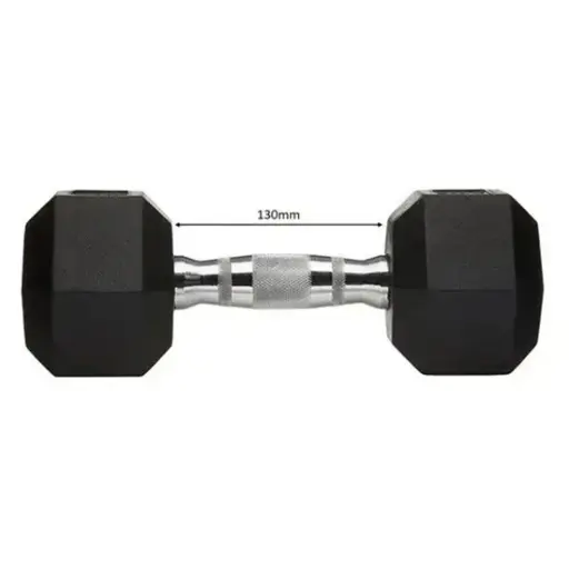 [66847] Mancuerna Pesa K6 Hexagonal Encauchetada 2.5kg 