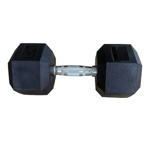 [66849] Mancuerna Pesa K6 Hexagonal Encauchetada 15kg