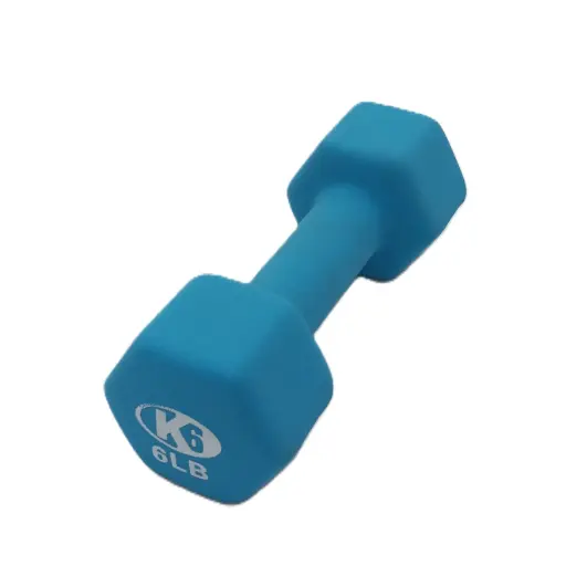 [66837] Mancuerna K6 de Neopreno 6Lb 