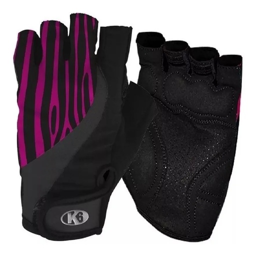 Guantes para Pesas K6 sin muñequera Lightning para Dama