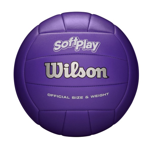 [WTH11319XB] Balón de Voleibol Wilson Soft Play All Morado