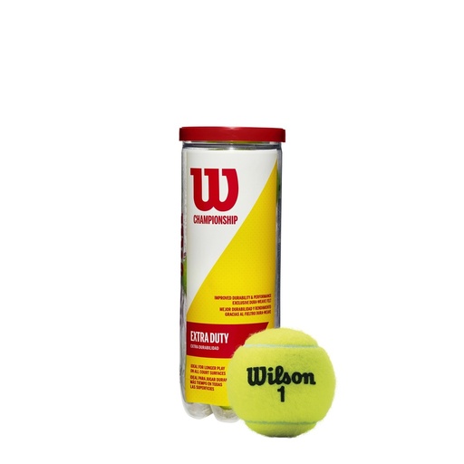 [WRT100101] Pelotas de Tenis Wilson Championship Extra Duty x3