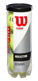 [WRT1021] Pelotas de Tenis Wilson Titanium x3