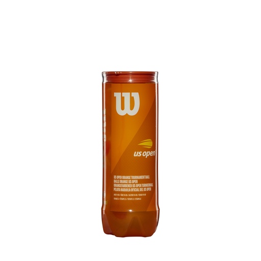 [WRT137700] Pelotas de Tenis Wilson US Open Tournament Orange 3 Unidades (T1377)