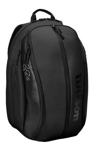 [WR8005302001] Bolso de Tenis Wilson Roger Federer Dna Backpack (NEGRO) (Z530200)