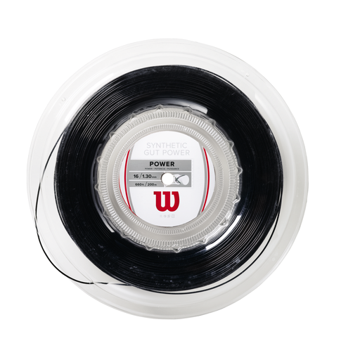 Rollo de Cuerda para Raquetas Wilson Synthetic Gut Power 16 200 m