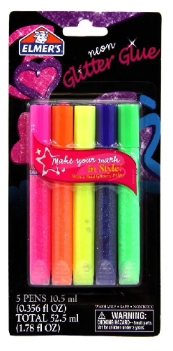 [N2080848] Tubos Glitter Elmer's Neón Tx5