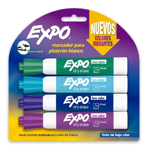 [N1951620] Marcador Expo Piedras Preciosas Tx4 Surtido