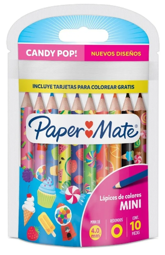 [N2083503] Colores Paper Mate Candy Up Mini X10