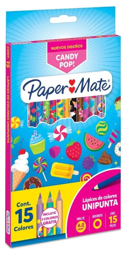 [N2087381] Colores Paper Mate Candy Dp X15/30