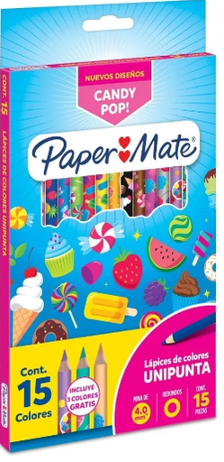[N2087382] Colores Paper Mate Candy Up X15