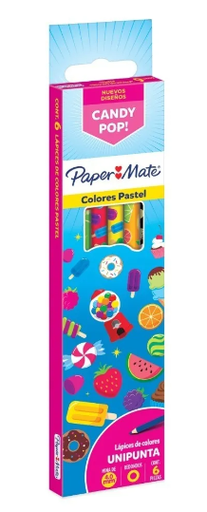 [N2087383] Colores Paper Mate Candy Dp X6/12