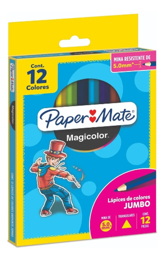 [N2100842] Crayón Magicolor Paper Mate Triangular X12
