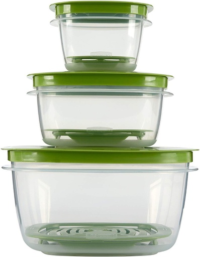 [NCFG33117AR] Envase Produce Saver Pack x 3 3.2L / 1.2L/ 473 ml