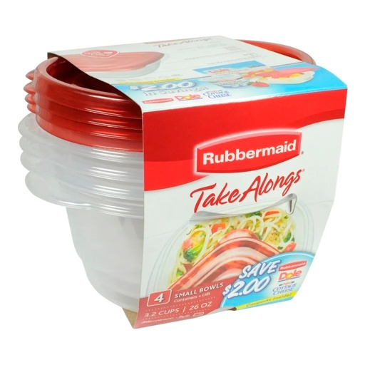 [NFG7F52CATCHIL] Envase Take Along 3.2C/757ml Tka Rnd 4Pc Ca