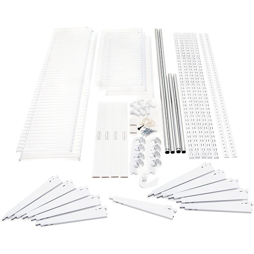 [FG3G5902WHT] Closet Kit de Ordenadores 1.2-2.4 Mts. Rubbermaid
