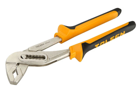 [TL1714] Alicate Multitomas para Tubos Tolsen 10" 250 mm Liberación Rápida