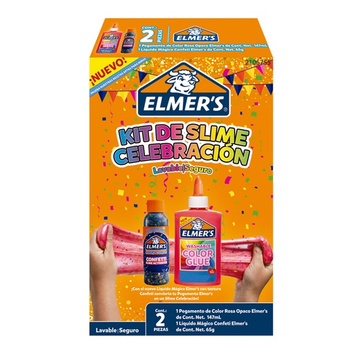 [N2106755] Kit Slime Elmer's Celebración Cx2