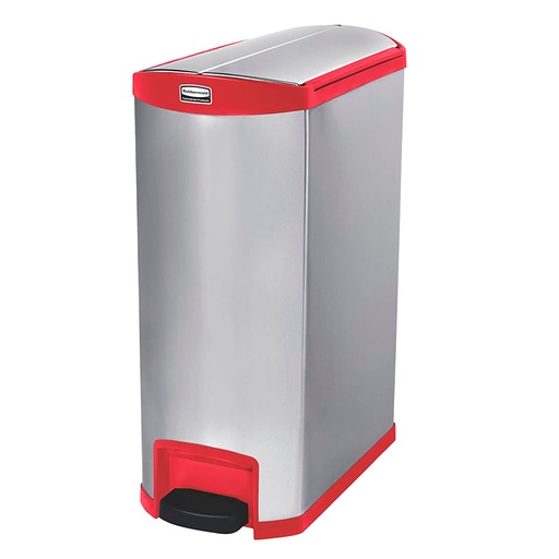 [1902003] Contenedor Slim Jim Metalico 90 Lts. Rubbermaid